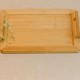BANDEJA DE BAMBU COM ALÇAS RETANGULAR