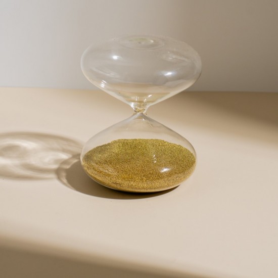 AMPULHETA AREIA DOURADA