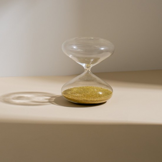 AMPULHETA AREIA DOURADA