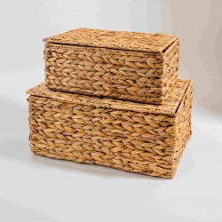 BAÚ EM FIBRA NATURAL