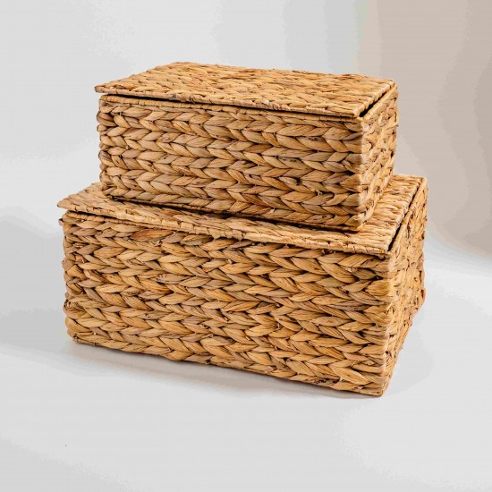 BAÚ EM FIBRA NATURAL