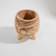 CACHEPOT EM MADEIRA NATURAL