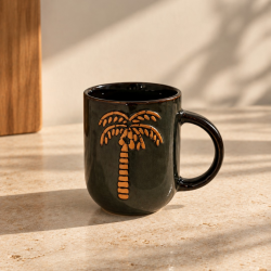 CANECA CERÂMICA BOTÂNICA 320ML