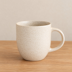CANECA CERÂMICA ORION OFF WHITE 395ml