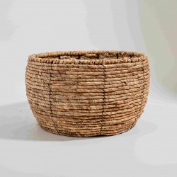 CACHEPOT REDONDO EM PALHA