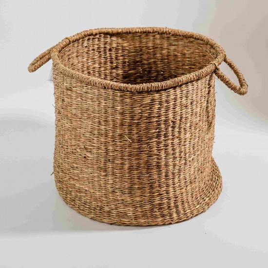 CESTO EM FIBRA NATURAL