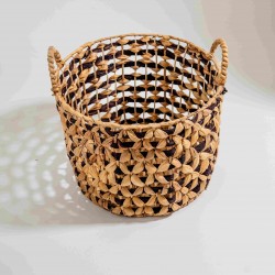 CESTO EM FIBRA NATURAL