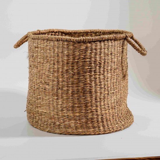 CESTO EM FIBRA NATURAL