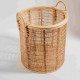 CESTO EM FIBRA NATURAL RATTAN