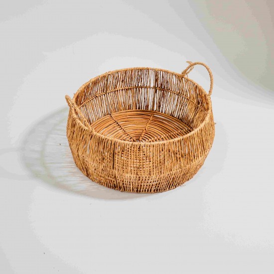 CESTO EM JUTA COM ALÇA