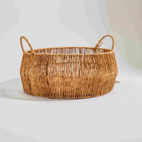 CESTO EM JUTA COM ALÇA