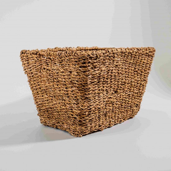 CESTO EM FIBRA NATURAL