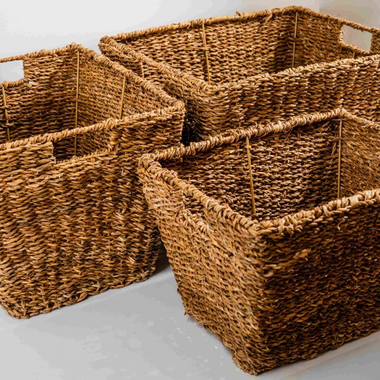 CESTO EM FIBRA NATURAL