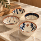 CONJUNTO BOWLS MARROM - 4 PEÇAS
