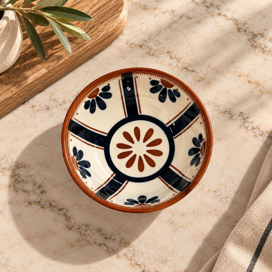 CONJUNTO BOWLS MARROM - 4 PEÇAS