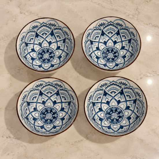 CONJUNTO BOWLS MOSAICO - 4 PEÇAS