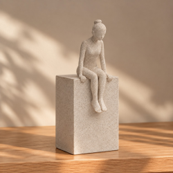 ESCULTURA PESSOA EM POLIRESINA