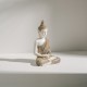 ESCULTURA DE RESINA BUDA SENTADO