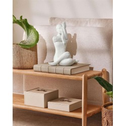 Escultura Yoga em Poliresina