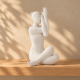 Escultura Yoga em Poliresina