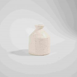 MINI VASO PORCELANA OFF WHITE