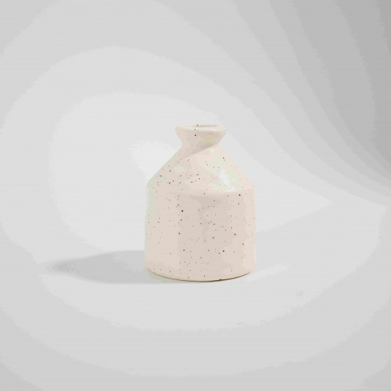 MINI VASO PORCELANA OFF WHITE