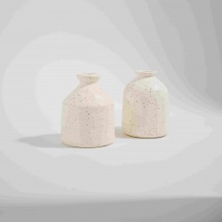 MINI VASO PORCELANA OFF WHITE