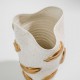 VASO DECORATIVO CERÂMICA (BRANCO DOURADO)