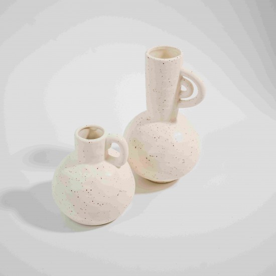 VASO PORCELANA OFF WHITE