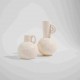 VASO PORCELANA OFF WHITE