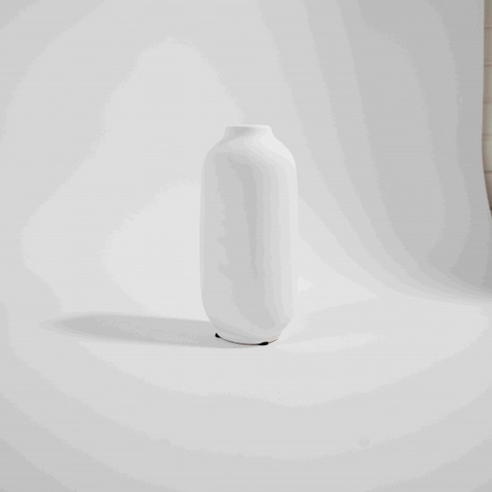 VASO EM CERÂMICA BRANCO