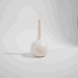 VASO EM CERÂMICA OFF WHITE