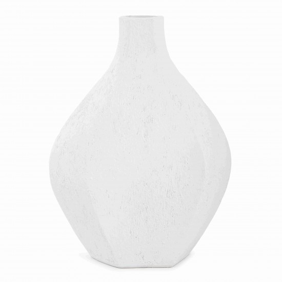 Vaso em Poliresina Branco