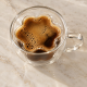 XÍCARA PARA CAFÉ FLOWER - PAREDE DUPLA