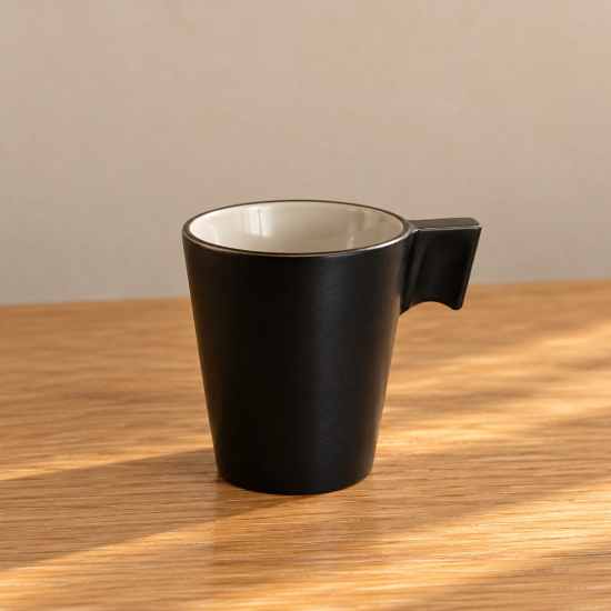XÍCARA DE CAFÉ FLASHY PRETA