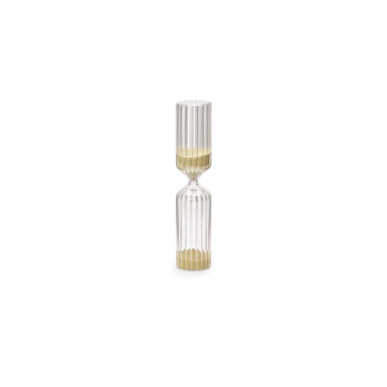 Ampulheta decorativa areia amarela Ampulheta decorativa areia amarela