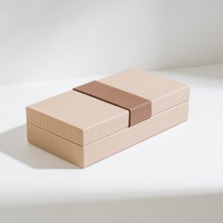 CAIXA EM MDF COM REVESTIMENTO EM PU