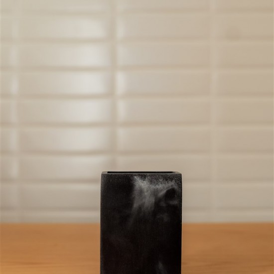 Dispenser em poliresina estilo mármore