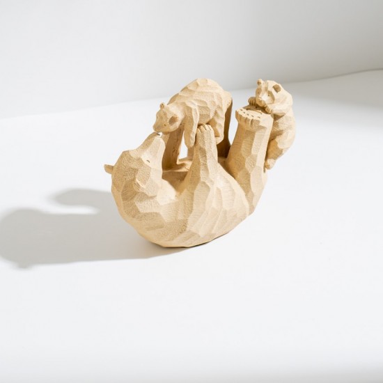 ESCULTURA URSOS EM POLIRESINA