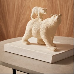 Escultura Ursos em Poliresina