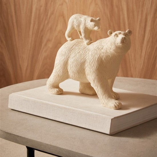 Escultura Ursos em Poliresina