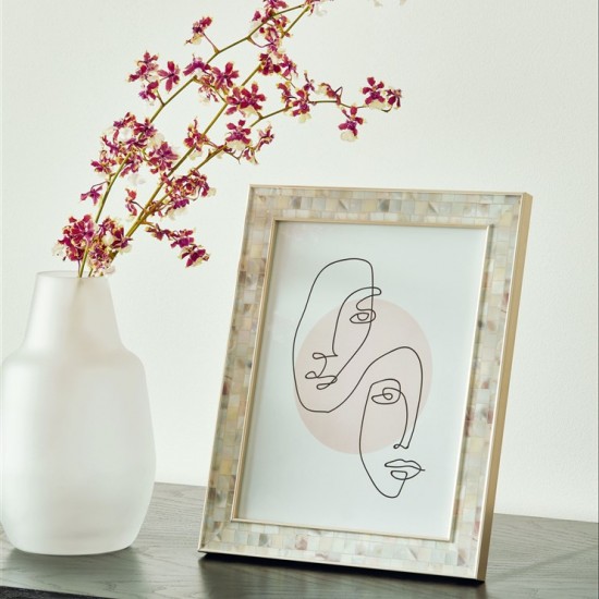 Porta-retratos estilo madrepérola