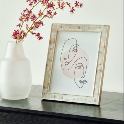 Porta-retratos estilo madrepérola