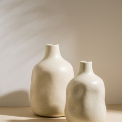 VASO EM CERÂMICA ORGÂNICO